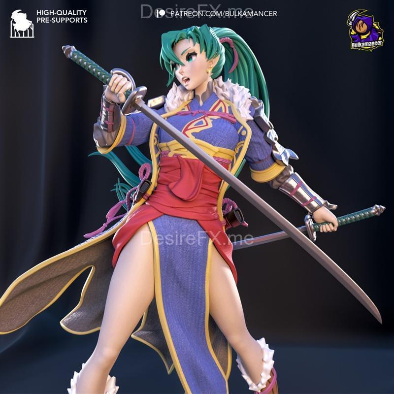 平原剑豪——Bulkamancer 3D打印模型|Bulkamancer Sculpts – Blademaster of the Plains – 3D Print Model STL