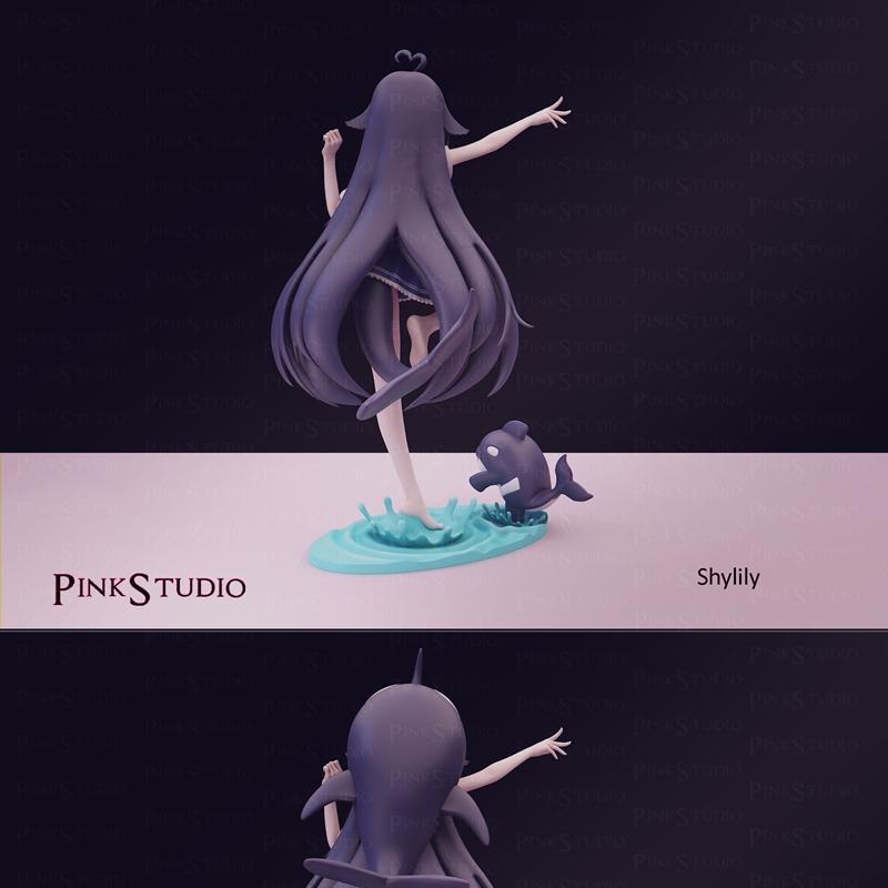 Pink Studio - Shylily - 3D打印模型|Pink Studio – Shylily – 3D Print Model STL