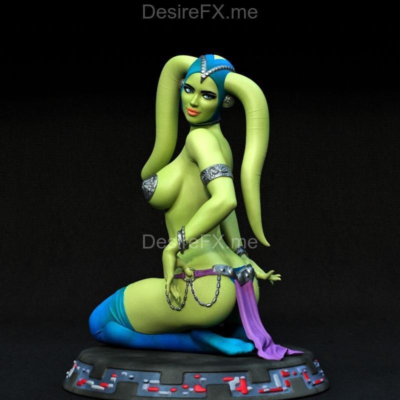 独家 - 贾巴舞者女孩 - 3D打印模型|Exclusive -Jabba Dancer girl – 3D Print Model STL