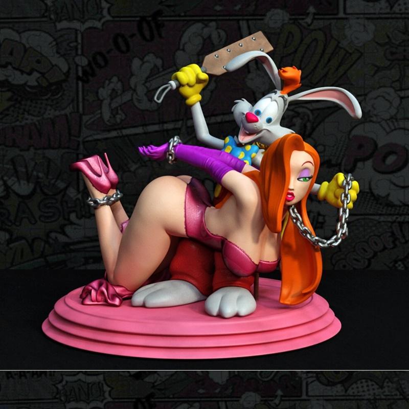独家呈现——Jessica Rabbit 3D打印模型|Exclusive – Jessica Rabbit – 3D Print Model STL