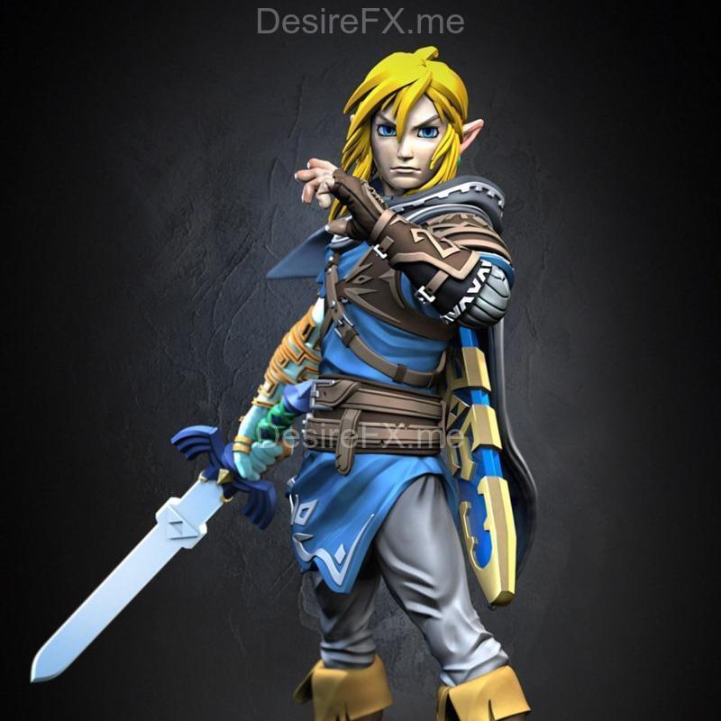 3D打印模型：Link角色艺术图集|Link Fanart – 3D Print Model STL