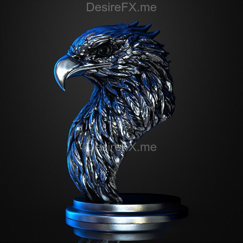北美金雕 3D打印模型 STL|Bald Eagle – 3D Print Model STL