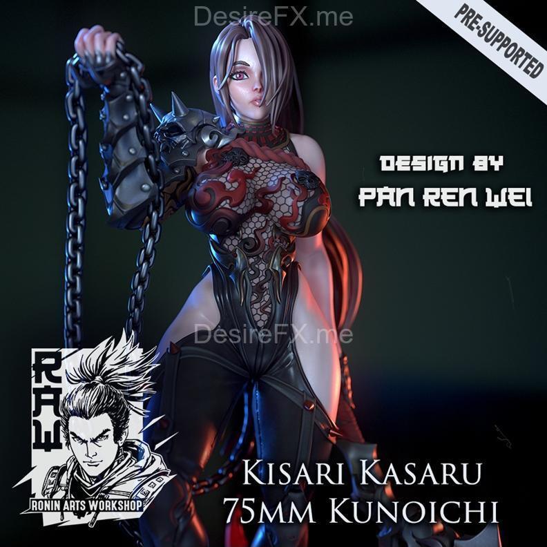 ronin艺术工坊 - 理查德·卡萨鲁 - 3D打印模型|Ronin Arts Workshop – Kisari Kasaru – 3D Print Model STL