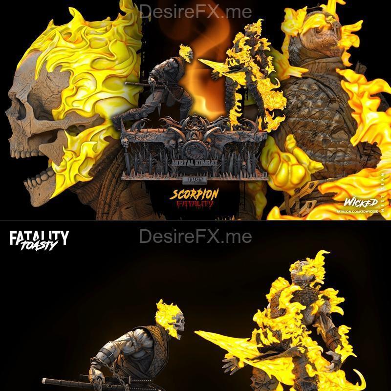 WICKED - MK迪奥拉玛基地 可打印3D模型|WICKED – MK Diorama Base Toasty – 3D Print Model STL