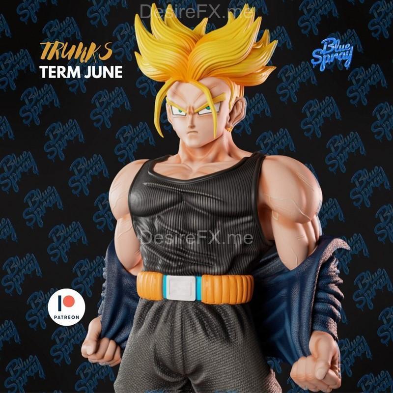 龙珠Z 信托雕塑 3D打印模型|Trunks Sculpture Dragon Ball Z – 3D Print Model STL