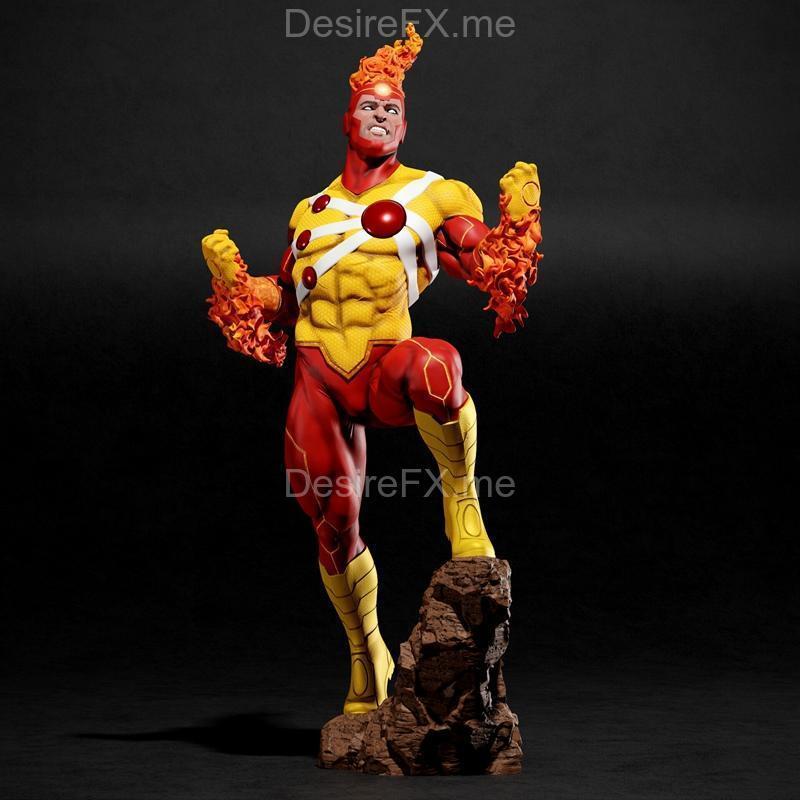 火风暴粉丝艺术 3D打印模型|Firestorm Fan Art – 3D Print Model STL