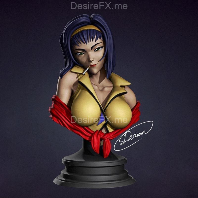 《Cowboy Bebop 3D打印模型：Faye》|Cowboy Bebop – Faye – 3D Print Model STL