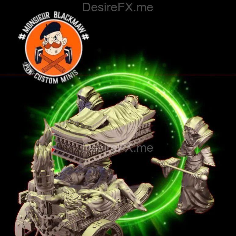 民用宗教游行 - 3D打印模型 STL|Civilian Religious Procession – 3D Print Model STL