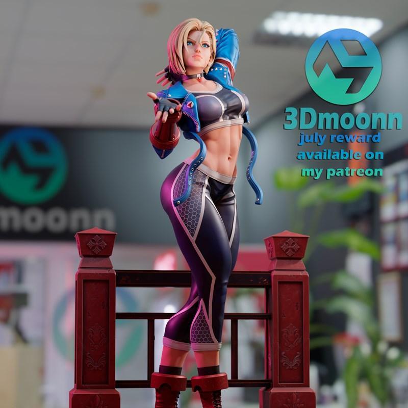 Cammy 3D打印模型|Cammy – 3Dmoonn – 3D Print Model STL