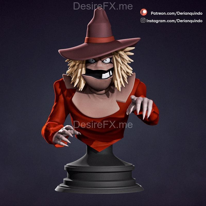 Scarecrow 3D打印模型|Scarecrow – 3D Print Model STL