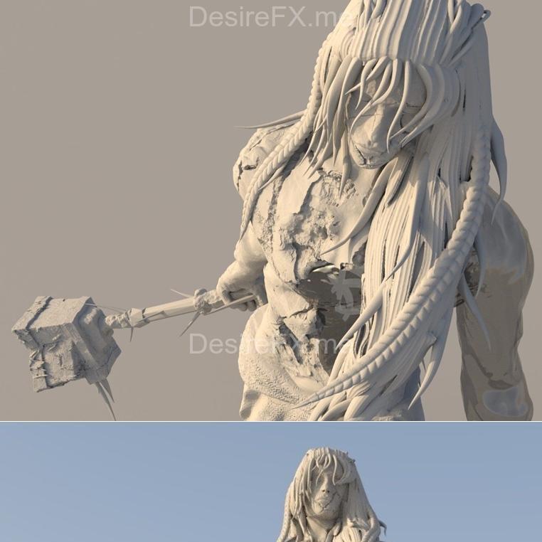 艾尔登法环 雷德加恩 3D打印模型|Elden Ring – Radagon – 3D Print Model STL