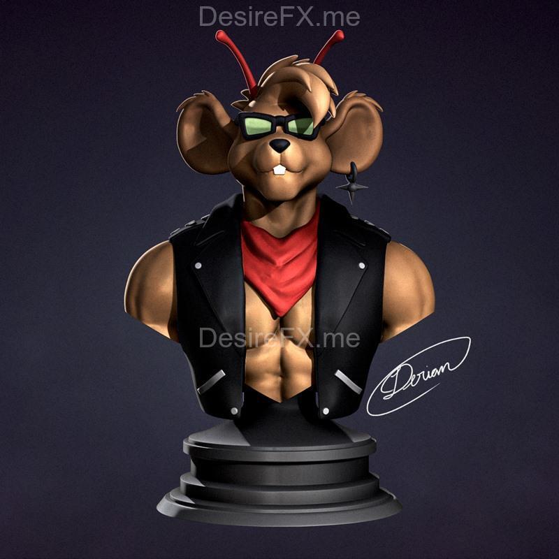 Modo Throttle Vinnie 3D打印模型|Welcome Gift Modo Throttle Vinnie – 3D Print Model STL