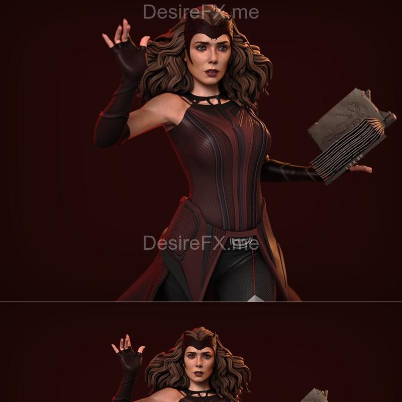 Scarlet Witch 3D打印模型|Scarlet Witch Movie Suit – 3D Print Model STL