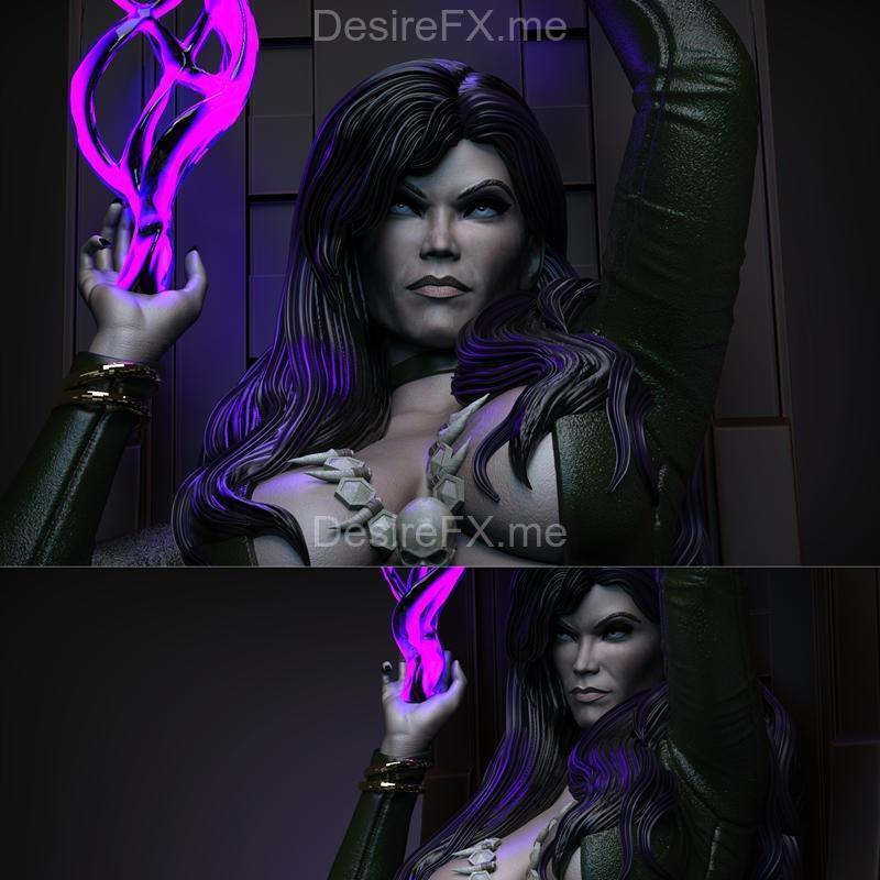 漫威漫画 莫甘·莱费 3D打印模型|Marvel Comics Morgan Le Fay – 3D Print Model STL