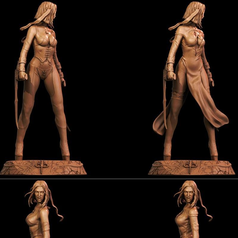 血色之刃 3D打印模型|Blood Rayne – 3D Print Model STL