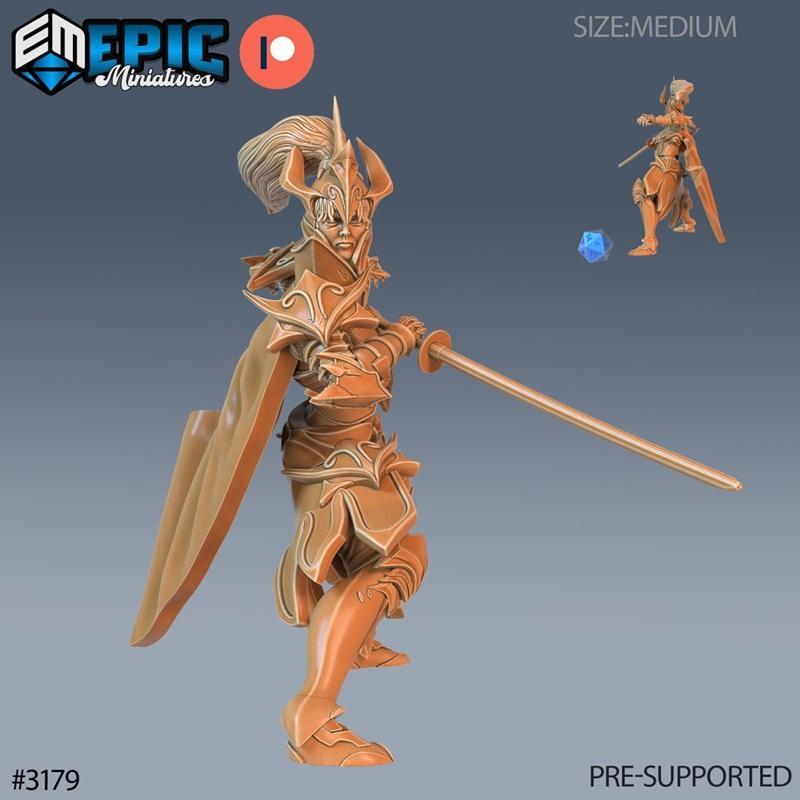 史诗迷你模型——龙之统治来袭——3D打印模型|Epic Miniatures – Dragons Reign incoming – 3D Print Model STL