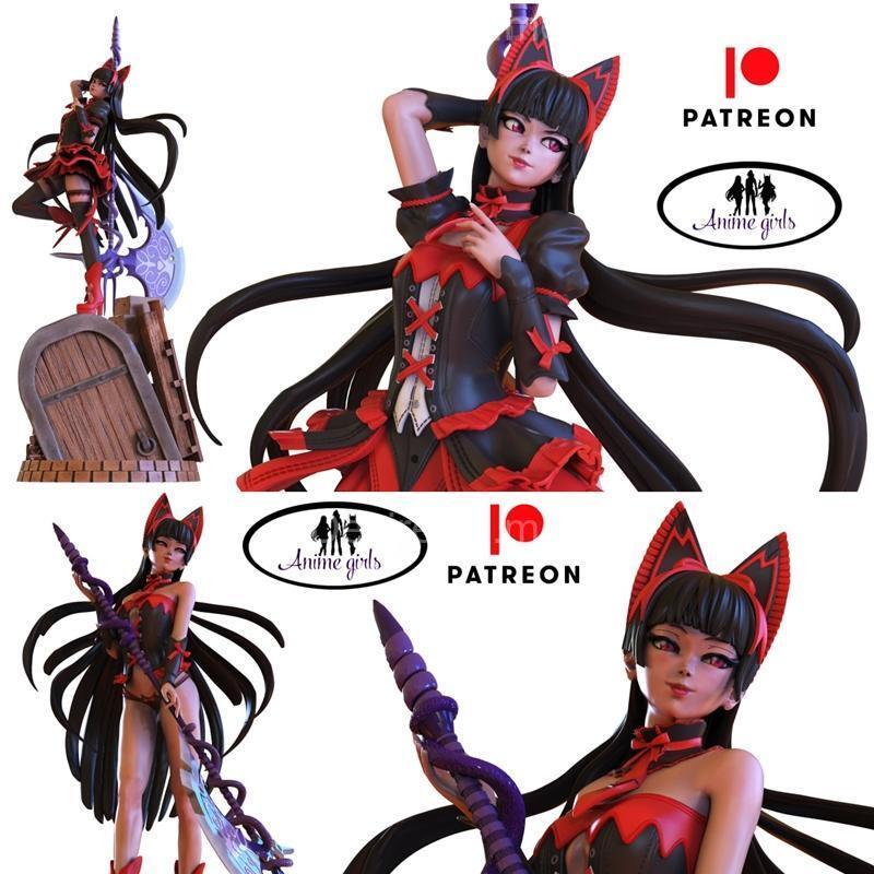 Rory Mercury 3D打印模型 STL|Rory Mercury – 3D Print Model STL