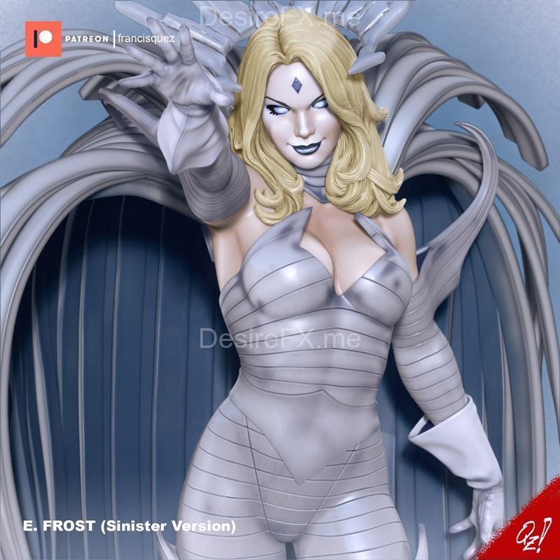 弗朗西斯·奎兹 《E. Frost》3D打印模型|Francis Quez – E. Frost – 3D Print Model STL