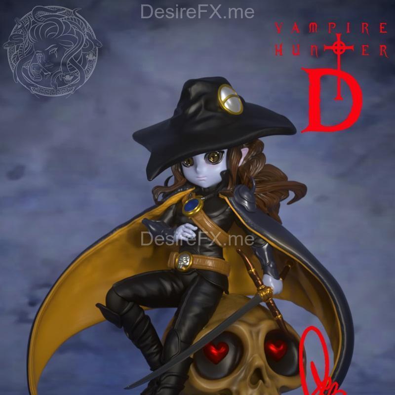 米歇尔·巴勒斯 3D打印模型 小恶魔猎人D|Michel Ballares – Vampire Hunter D Chibi – 3D Print Model STL