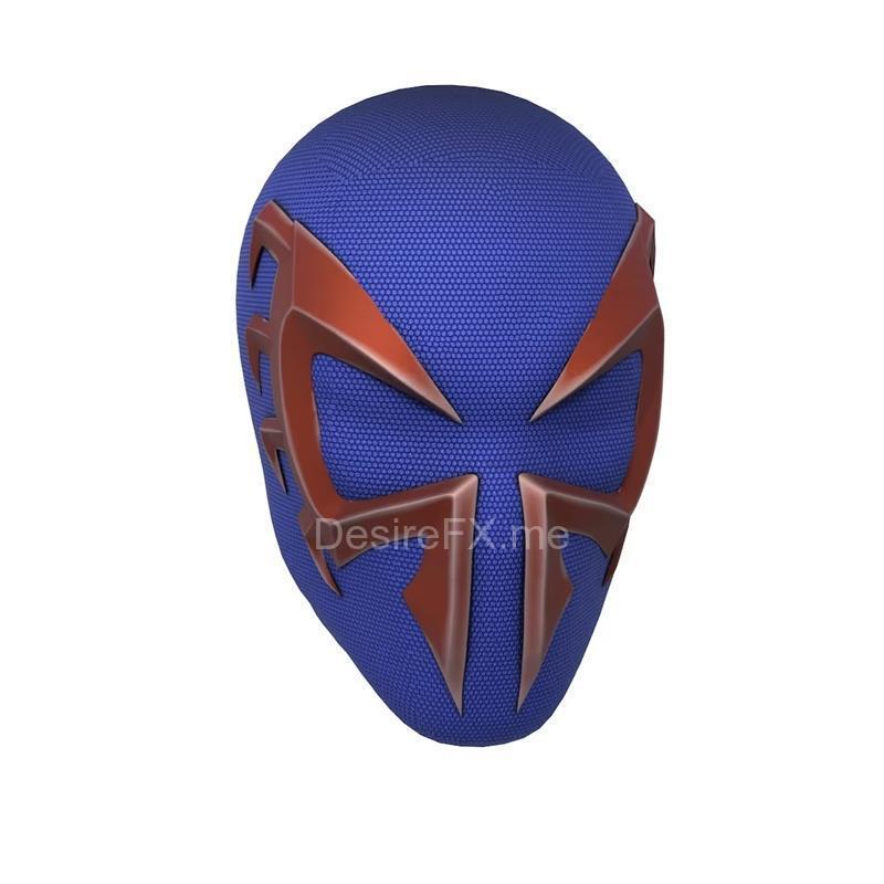 2099年蜘蛛侠3D打印头盔模型|Spider man 2099 Cosplay Helmet – 3D Print Model STL