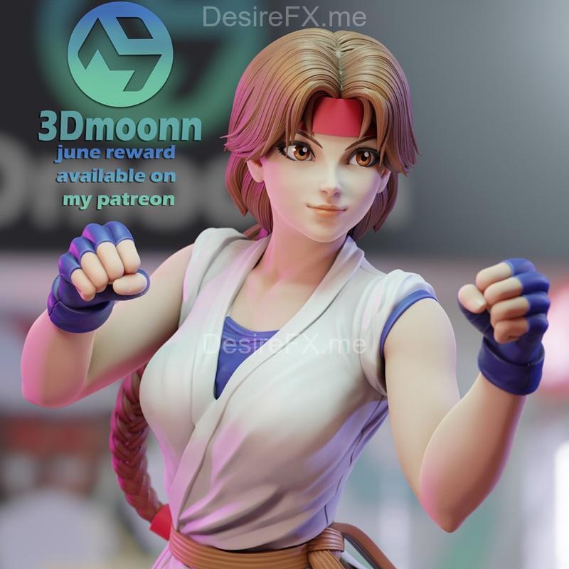 Yuri 3D打印模型：月之女神（3Dmoonn）|Yuri – 3Dmoonn – 3D Print Model STL