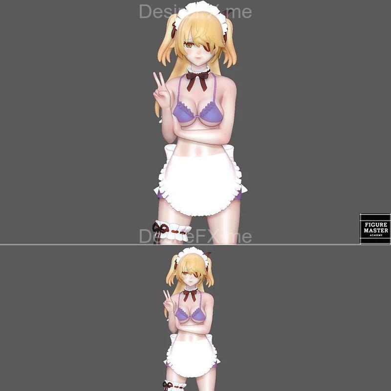 Figuremaster - 女仆Fischl 3D打印模型|Figuremaster – Fischl Maid – 3D Print Model STL