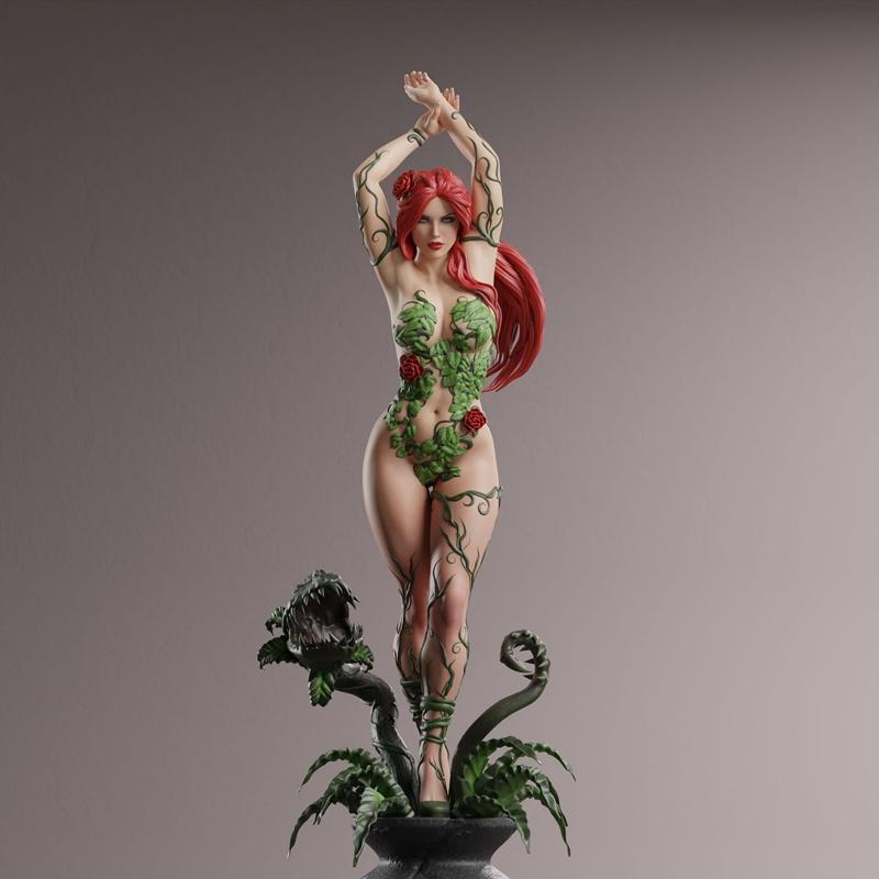 毒藤女 - Abe3D - 3D打印模型|Poison Ivy – Abe3D – 3D Print Model STL