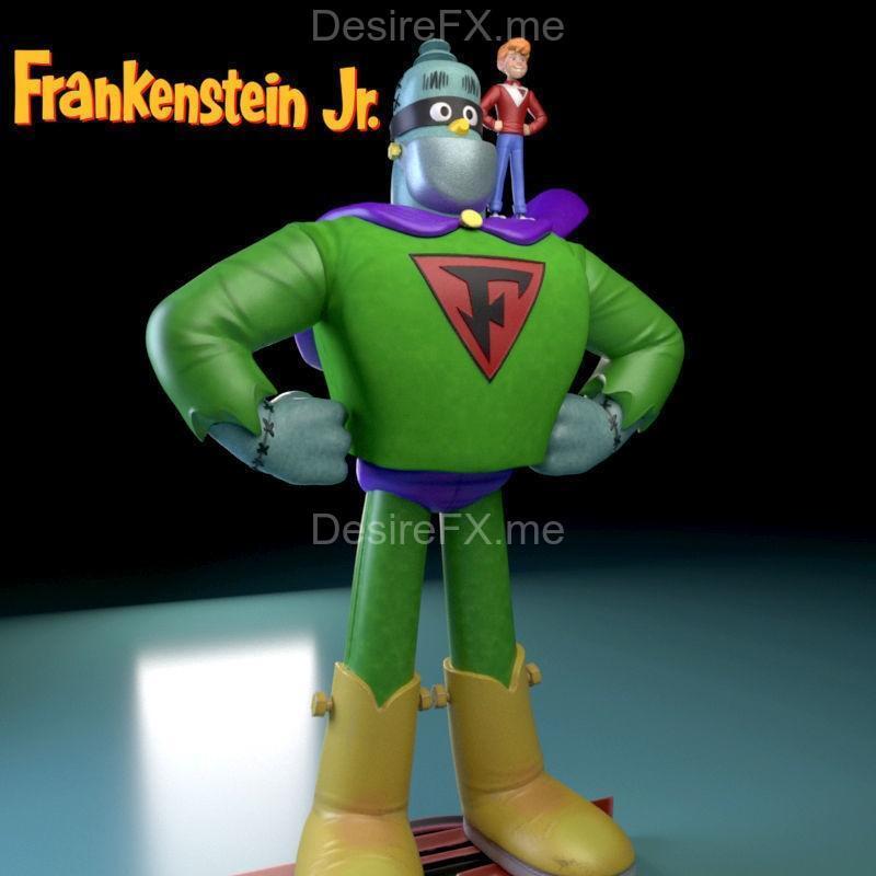 弗兰肯斯坦小弟 3D打印模型|Frankenstein Jr – 3D Print Model STL