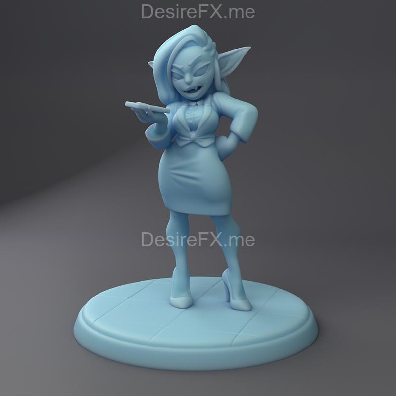 Trixli办公室小鬼 3D打印模型|Trixli the Office Goblin – 3D Print Model STL