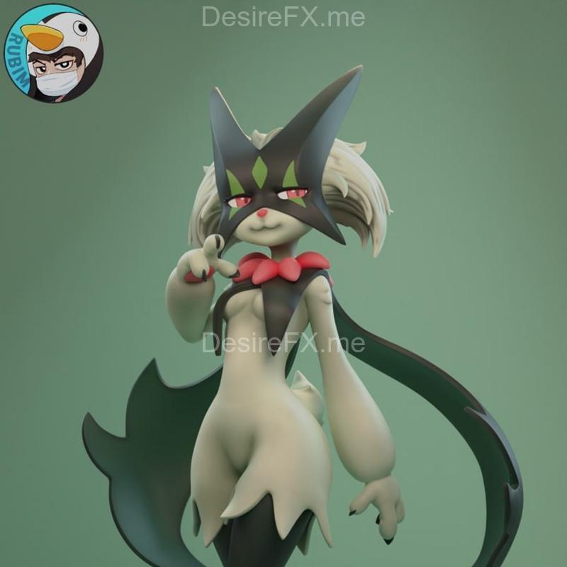 宝可梦 小火龙 3D打印模型 STL|Pokemon Meowscarada – Rubim – 3D Print Model STL