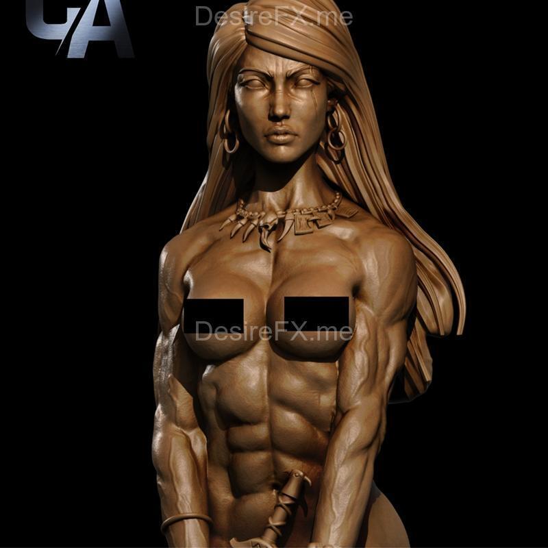 Ca 3d Studios – 3D打印女版康纳模型|Ca 3d Studios – Female Conan NSFW Version – 3D Print Model STL