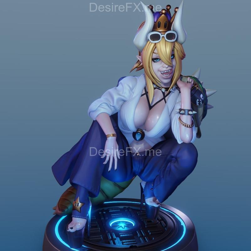 3D打印模型：Bowsette角色造型|Bowsette – 3D Print Model STL