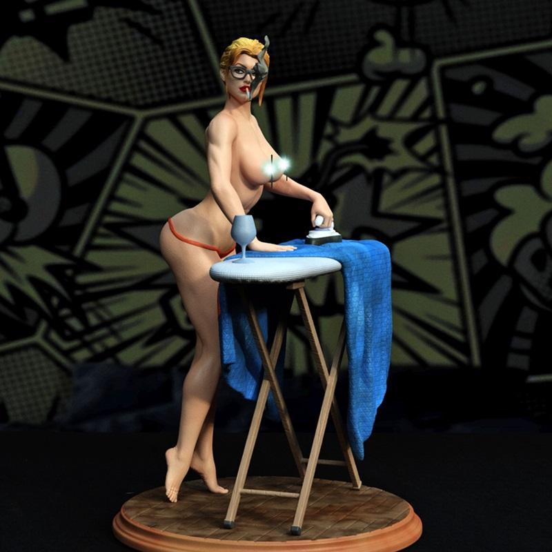 独家呈现——超人女性——3D打印模型|Exclusive – Super Woman – 3D Print Model STL