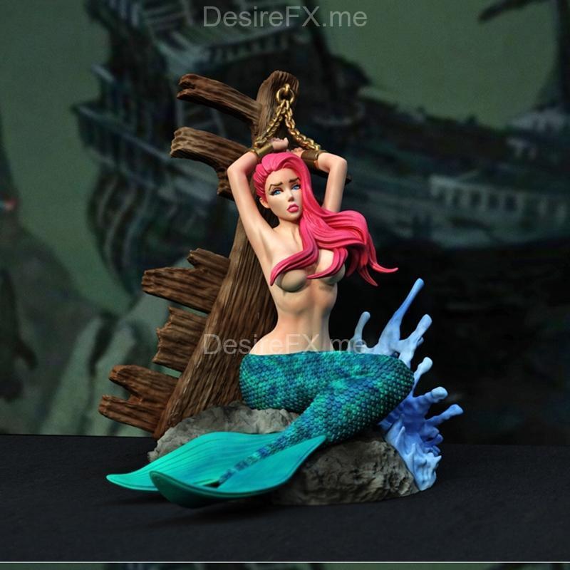 独家呈现——小美人鱼·爱丽儿——3D打印模型|Exclusive – Mermaid – Ariel – 3D Print Model STL