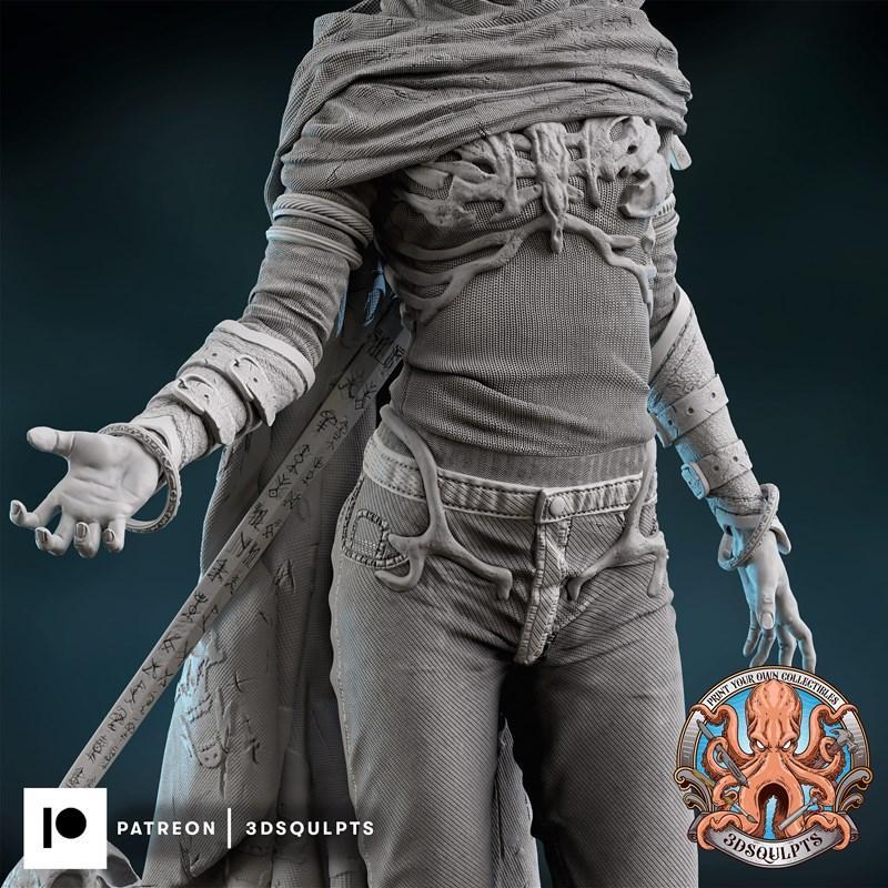 3dsqulpts 作品《Harrow the Ninth》角色3D打印模型|3dsqulpts – Harrow the Ninth – 3D Print Model STL