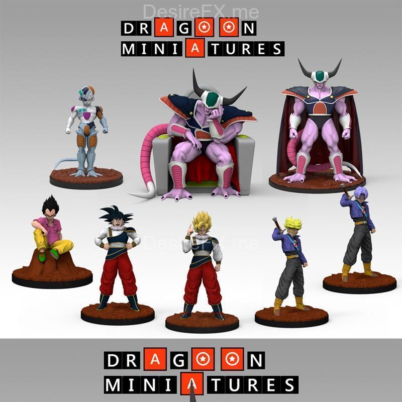 龙族迷你模型——安卓传奇 第十季 2023年5月 3D打印模型|Dragoon Miniatures – Android Saga Part I Term 10 – May 2023 – 3D Print Model STL