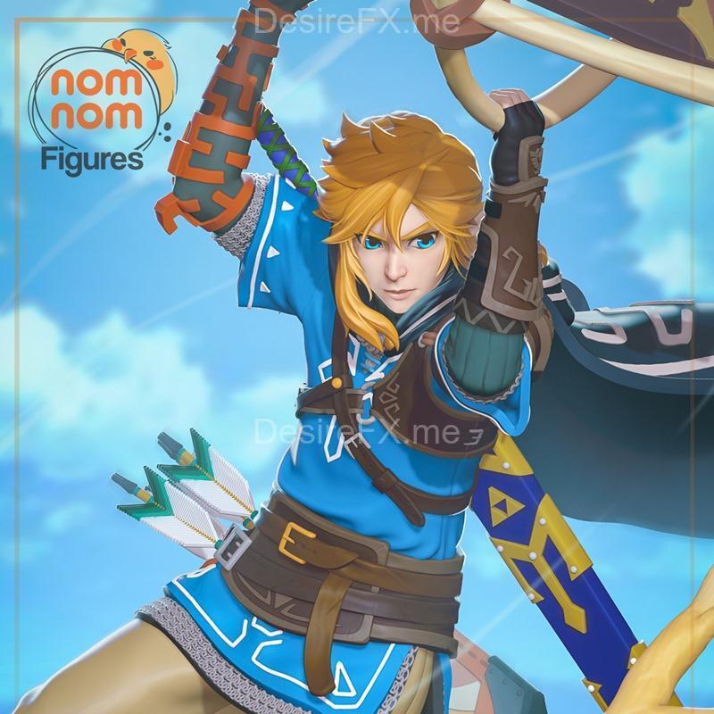 Tears of the Kingdom 3D打印模型 - Nomnom Figures角色收藏款|Nomnom Figures – Link – Tears of the Kingdom – 3D Print Model STL