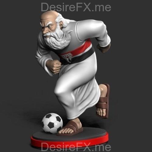圣保罗吉祥物 3D打印模型 STL|Mascote Sao Paulo – 3D Print Model STL
