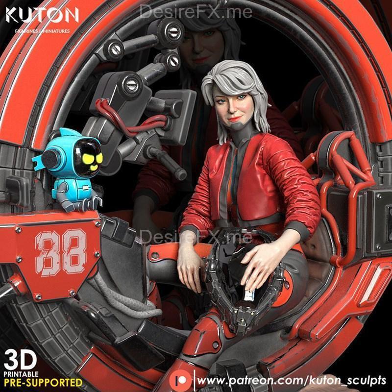 Finnick kuton 3D打印模型|Finnick – Kuton – 3D Print Model STL