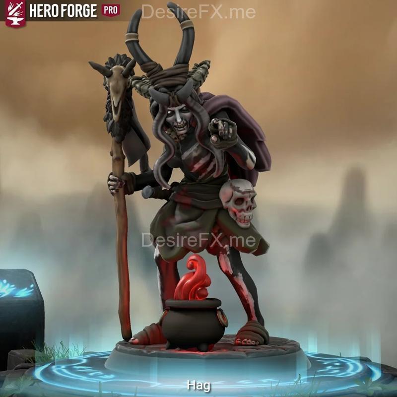 HF夜之女——3D打印模型|HF Night-Hag – 3D Print Model STL