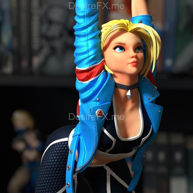 Messias3D 3D打印模型：街霸卡姆（Cammy）|Messias3D Figure – Cammy – 3D Print Model STL