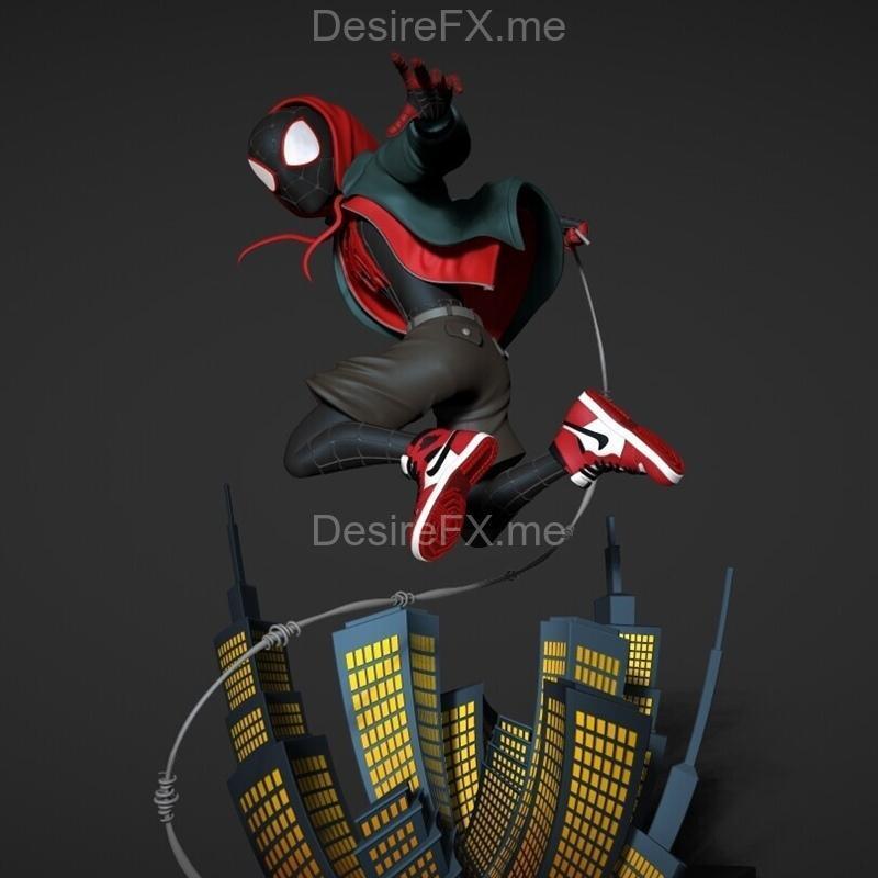 米勒·莫瑞斯 3D打印模型|Miles Morales – 3D Print Model STL