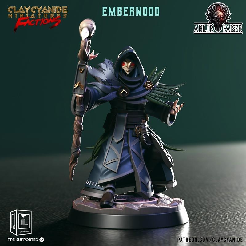 克莱因氰化物迷你模型——阿希尔·费瑟尔|Clay Cyanide Miniatures – Ahlir Faiser – 3D Print Model STL