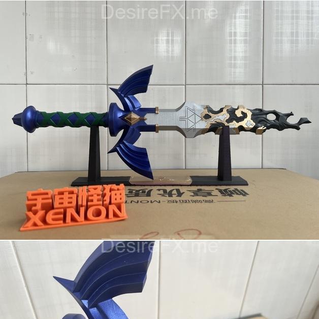 塞尔达传说：王国之泪 大剑 3D打印模型|The Legend of Zelda Tears of the Kingdom Master Sword – 3D Print Model STL