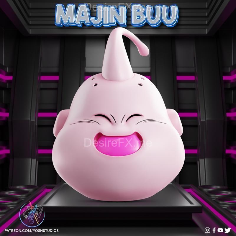 3D打印模型：胖布布面具|Fat Majin Buu Mask – 3D Print Model STL