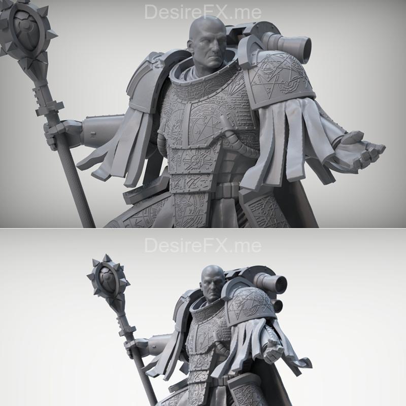 暗影术士 - 王国保卫战3D打印模型|Warlock – Horde Miniatures – 3D Print Model STL