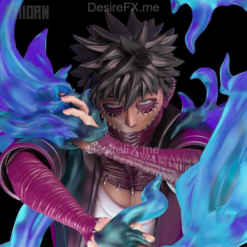 Dabi角色3D打印模型|Dabi Bust (Kaidan) Bust – 3D Print Model STL