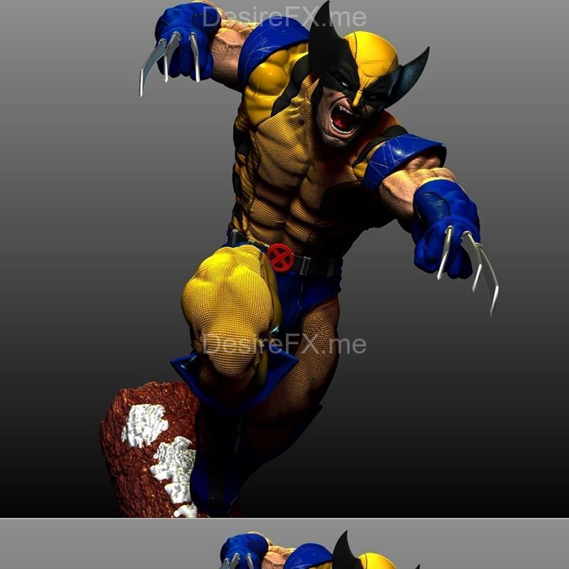 Wolverine - 3D打印模型|Wolverine – Marvel FanArt – 3D Print Model STL