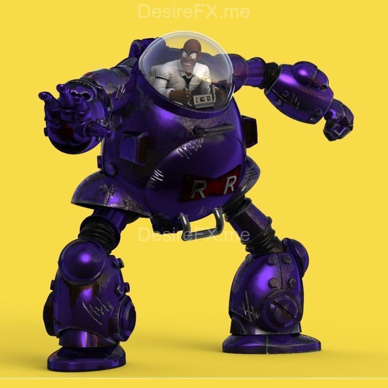 Robot RR – 3D打印模型|Robot RR – 3D Print Model STL