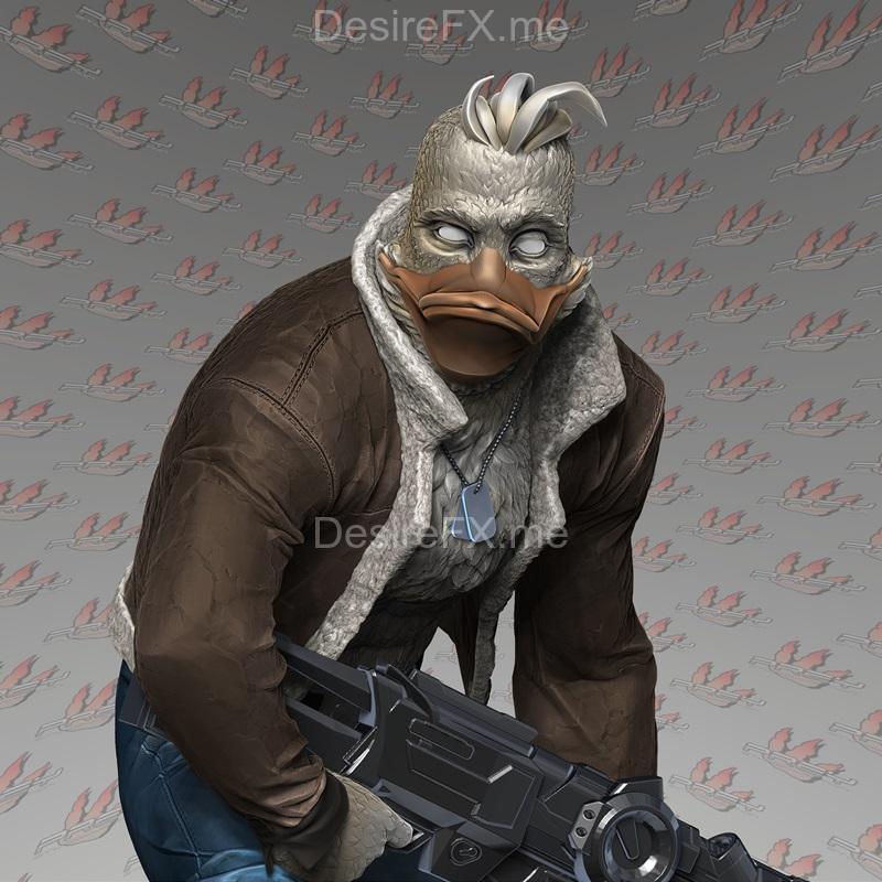 PREY COLLECTION工作室出品：Ace Duck 3D打印模型|PREY Collection Studio – Ace Duck – 3D Print Model STL